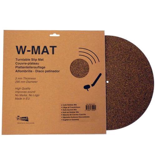 Winyl W-Mat Cork-Rubber 295/3 mm - Korkowo-gumowa mata gramofonowa