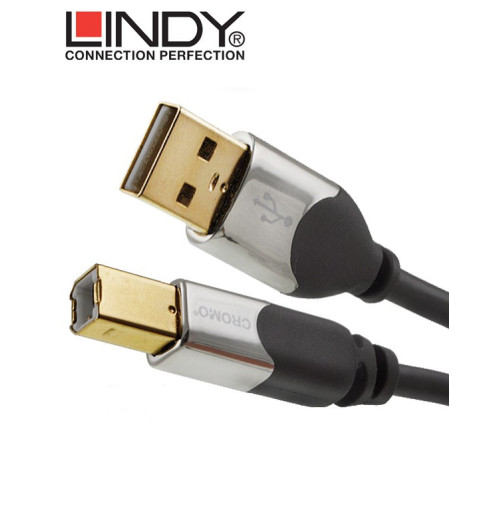 Kabel (przewód) USB A-B Lindy 41581 - 1m
