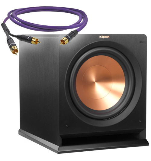 Klipsch R-112SW - Subwoofer aktywny + Melodika MDSWY20 2m