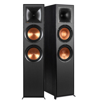 Klipsch Reference Base R-820F – Kolumny podłogowe (para) + Melodika MDC2250 2x2,5mm2 - 5 metrów