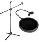 Pop Filtr Mikrofonowy PS1 + Statyw mikrofonowy 2m KH38 - Zestaw SAIBU