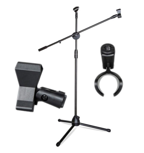 Pop Filtr Mikrofonowy PS1 + Statyw mikrofonowy 2m KH38 - Zestaw SAIBU