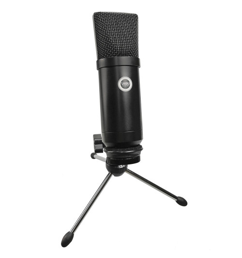 SAIBU MU-1 - Studyjny mikrofon pojemnościowy USB + Statyw/tripod KH12