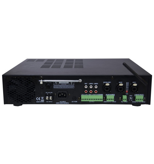 Tonsil WL-240 - Wzmacniacz miksujący 4-strefowy 240W Bluetooth / FM / SD / XLR