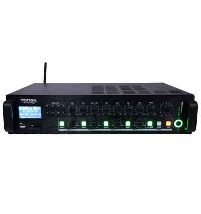 Tonsil WL-360 - Wzmacniacz miksujący 4-strefowy 360W Bluetooth / FM / SD / XLR
