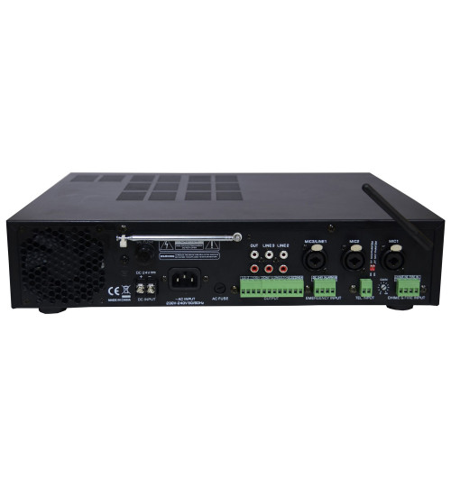 Tonsil WL-360 - Wzmacniacz miksujący 4-strefowy 360W Bluetooth / FM / SD / XLR