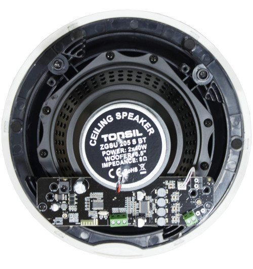 Tonsil ZGSU 205 S BT – Aktywne głośniki sufitowe wewnętrzne Bluetooth (para)