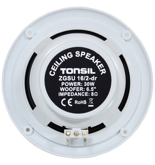 Tonsil ZGSU 16/2-DR – Głośnik sufitowy wewnętrzny 30 W