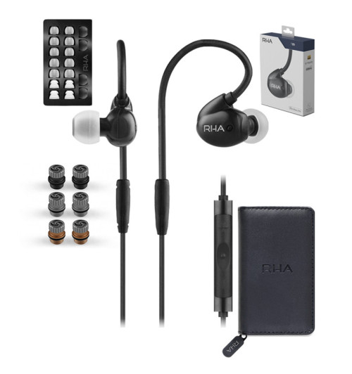 RHA Audio T20i - Słuchawki dokanałowe z mikrofonem