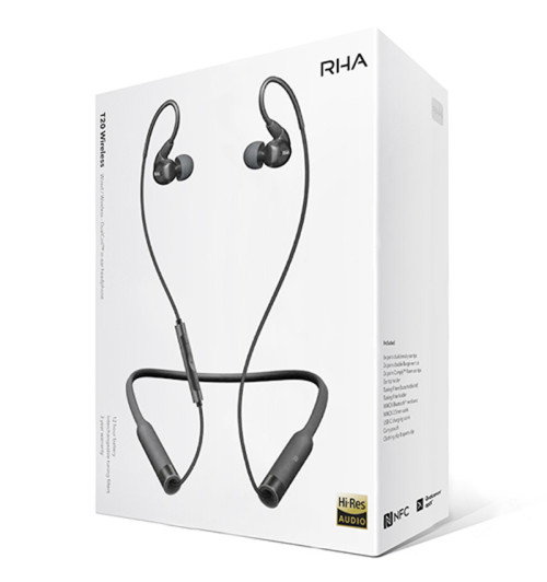 RHA Audio T20 Wireless - Bezprzewodowe słuchawki dokanałowe