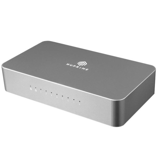 NuPrime Omnia SW-8 - 8 portowy switch sieciowy