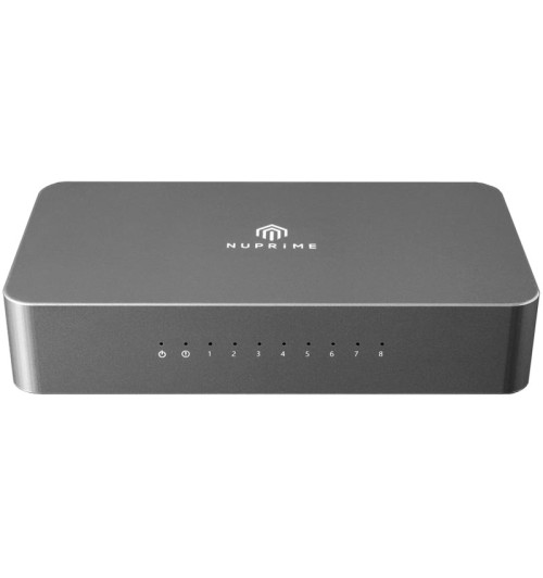 NuPrime Omnia SW-8 - 8 portowy switch sieciowy