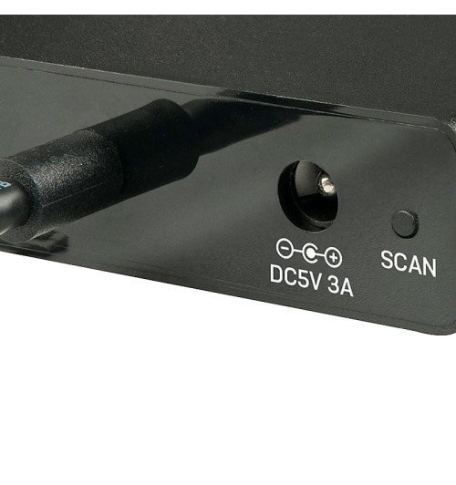 Lindy 38428 - Rozdzielacz (Hub) 3 x DisplayPort - Mini DisplayPort 1.2 MST