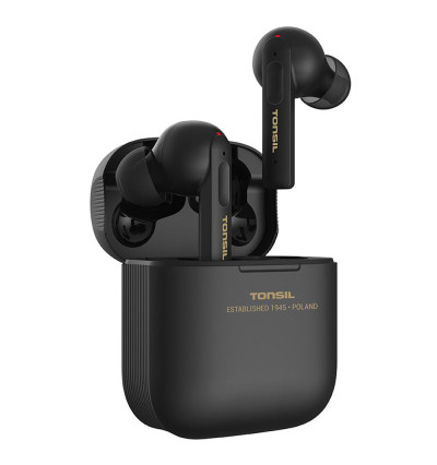 Tonsil T55BT - Dokanałowe słuchawki bezprzewodowe Bluetooth z ANC