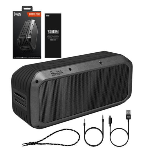 Divoom VoomBox Power 360 – Bezprzewodowy głośnik Bluetooth NFC IP-6