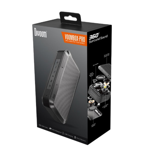 Divoom Voombox Pro - Głośnik bezprzewodowy Bluetooth