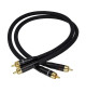 Melodika MD2R20 2m Kabel audio cinch 2 RCA - 2 RCA + oplot