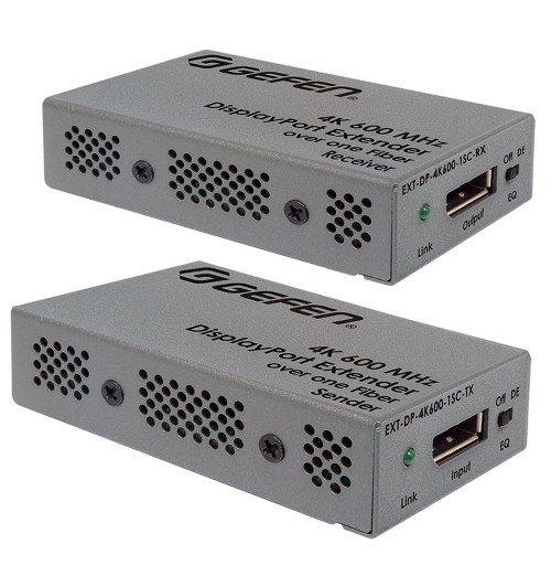 Gefen EXT-DP-4K600-1SC - Przedłużacz / extender DisplayPort 4K 600 MHz przez kabel światłowodowy typu SC