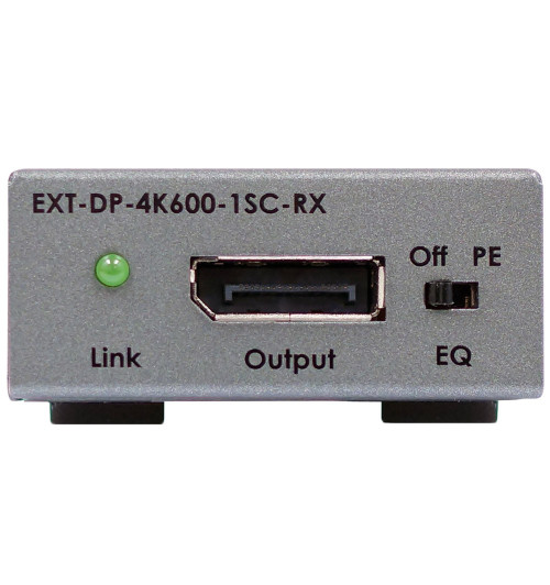 Gefen EXT-DP-4K600-1SC - Przedłużacz / extender DisplayPort 4K 600 MHz przez kabel światłowodowy typu SC