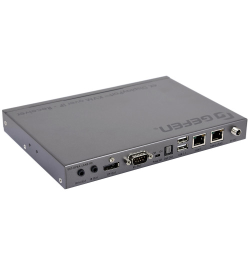 Gefen EXT-DPKA-LANS-RX - Odbiornik systemu dystrybucji sygnału 4K DisplayPort KVM przez IP
