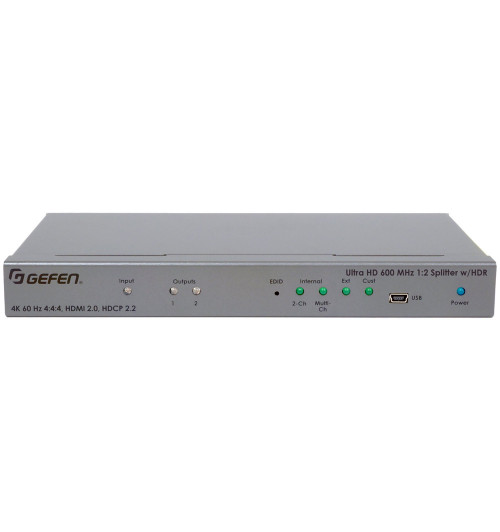Gefen EXT-UHD600-12 - Rozdzielacz / splitter 1:2 4K HDMI