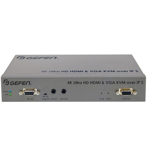 Gefen EXT-UHDV-KA-LANS-TX - Nadajnik systemu dystrybucji sygnału 4K Ultra HD HDMI i VGA KVM przez IP