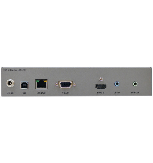 Gefen EXT-UHDV-KA-LANS-TX - Nadajnik systemu dystrybucji sygnału 4K Ultra HD HDMI i VGA KVM przez IP