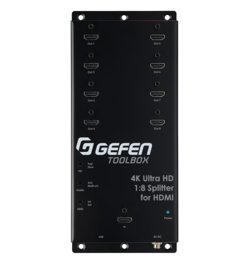 Gefen GTB-HD4K2K-148C-BLK - Rozdzielacz / splitter 1:8 4K HDMI