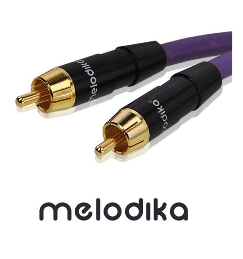 Kabel Coaxial 1 RCA - 1 RCA Melodika MDCX250 - 25m