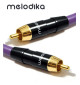 Kabel Coaxial 1 RCA - 1 RCA Melodika MDCX250 - 25m