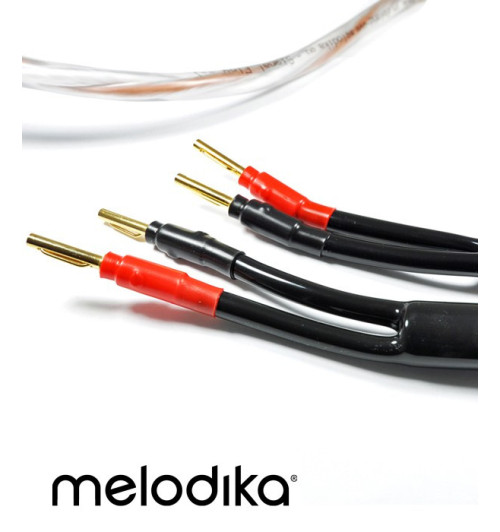 Melodika Brown Sugar BSSC4540 – Kabel głośnikowy konfekcja 2x4,5mm2 - 4m