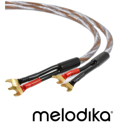 Melodika Brown Sugar BSSC4560s – Kabel głośnikowy konfekcja 2x4,5mm2 - 6m