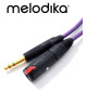 Przedłużacz jack 6,3mm stereo MDPJ Melodika