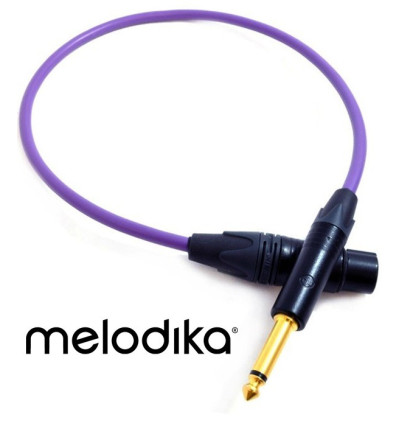 Kabel Jack 6.3mm - XLR 3pin Melodika MDJX