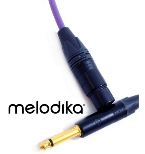 Kabel Jack 6.3mm - XLR 3pin Melodika MDJX