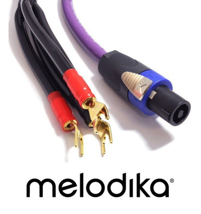 Kabel do subwoofera z wtykiem Speakon Melodika MDRSUB