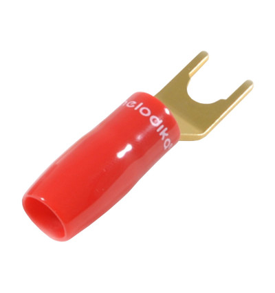 Melodika MDSPA16 - Pozłacany wtyk widełkowy Hi-Fi