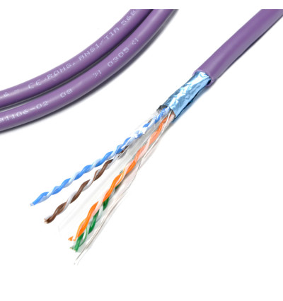 Melodika MDC1820 - Przewód sieciowy (skrętka) F/UTP Cat.6e 4x2x0.57mm