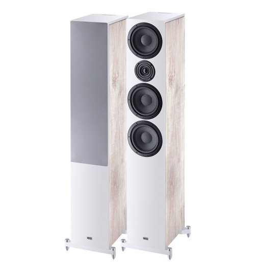 Heco Aurora 700 - Kolumny podłogowe (para) + Melodika MDC2250 2x2,5mm2 - 5 metrów