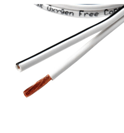 Melodika Black & White BWC2150 - Kabel głośnikowy OFC klasy 4N 2x1.5 mm2