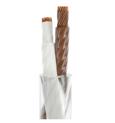 Melodika Brown Sugar BSSC38s – Kable głośnikowe konfekcja 2x3,8mm2