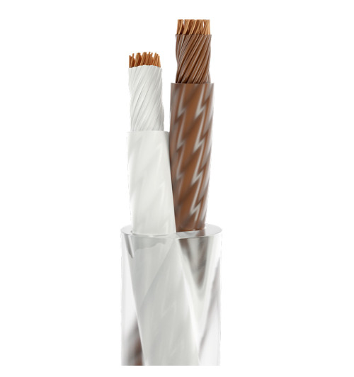 Melodika Brown Sugar BSSC38s – Kable głośnikowe konfekcja 2x3,8mm2