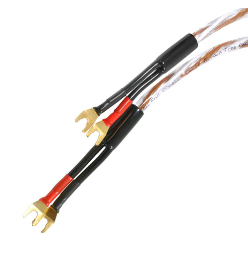 Melodika Brown Sugar BSSC38s – Kable głośnikowe konfekcja 2x3,8mm2