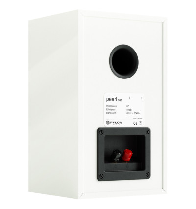 Pylon Audio Pearl Sat Biały HG – Kolumna podstawkowa