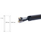Sonorous CC100 - Listwa maskująca do kabli 100cm