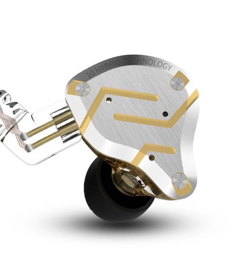 KZ ZS10 PRO - Hybrydowe słuchawki dokanałowe