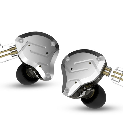 KZ ZS10 PRO - Hybrydowe słuchawki dokanałowe z mikrofonem