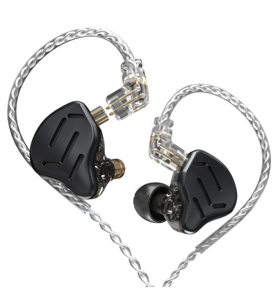 KZ ZAX - Hybrydowe słuchawki dokanałowe