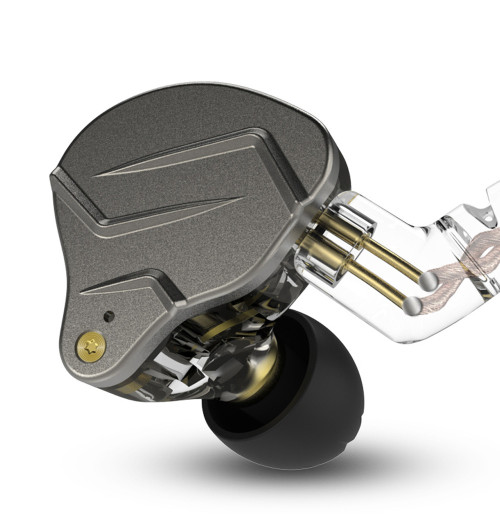 KZ ZSN PRO - Hybrydowe słuchawki dokanałowe z mikrofonem