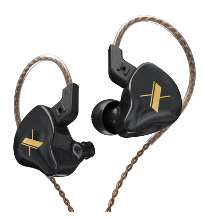 KZ EDX - Słuchawki dokanałowe Hi-Fi / monitory douszne